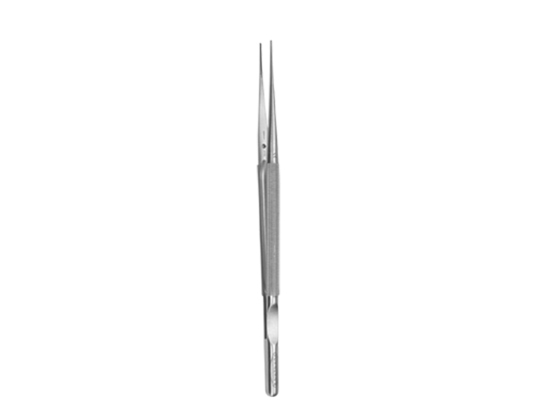 Pensa microchirurgie dreapta, vf. 0.3mm, L12cm