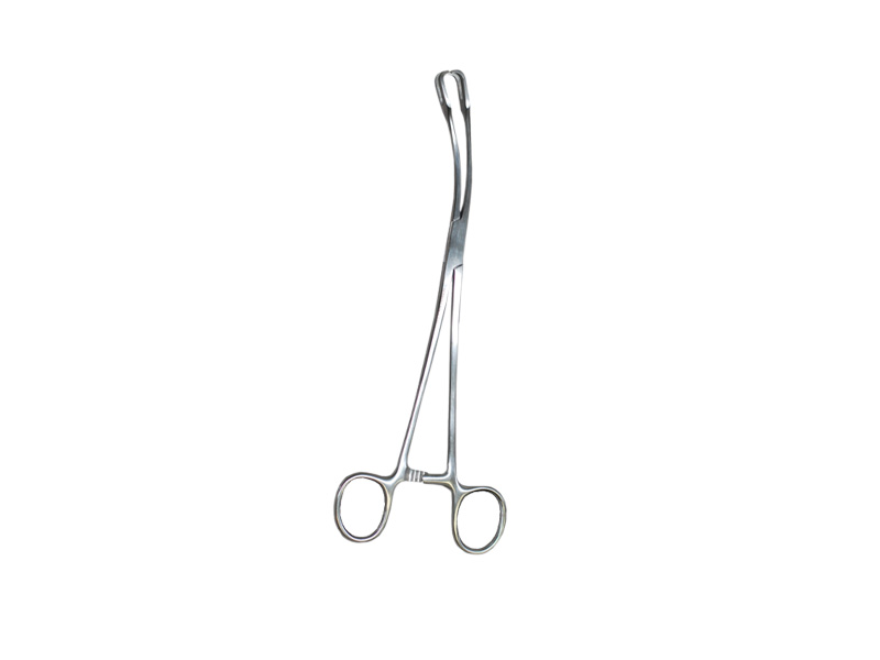 Pensa col uterin SCHROEDER, curba, L24cm 