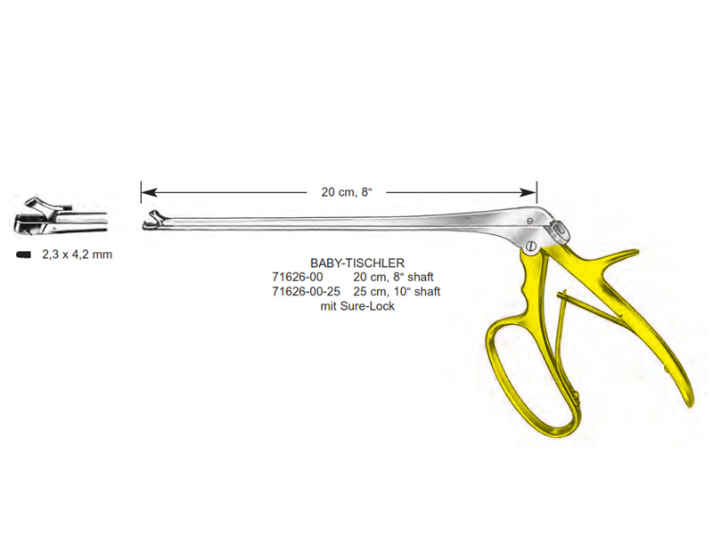 Perforator BABY TISCHLER, 2.3x4.2mm  L25cm